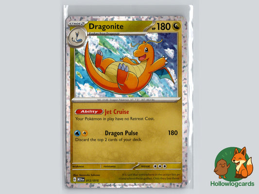 Dragonite (012/015) - Dragon Pokémon Card