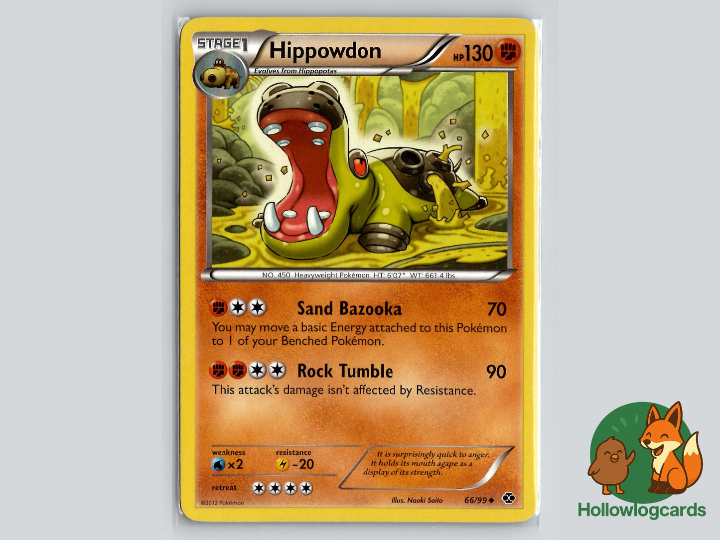 Hippowdon (66/99) - Next Destinies Pokémon Card