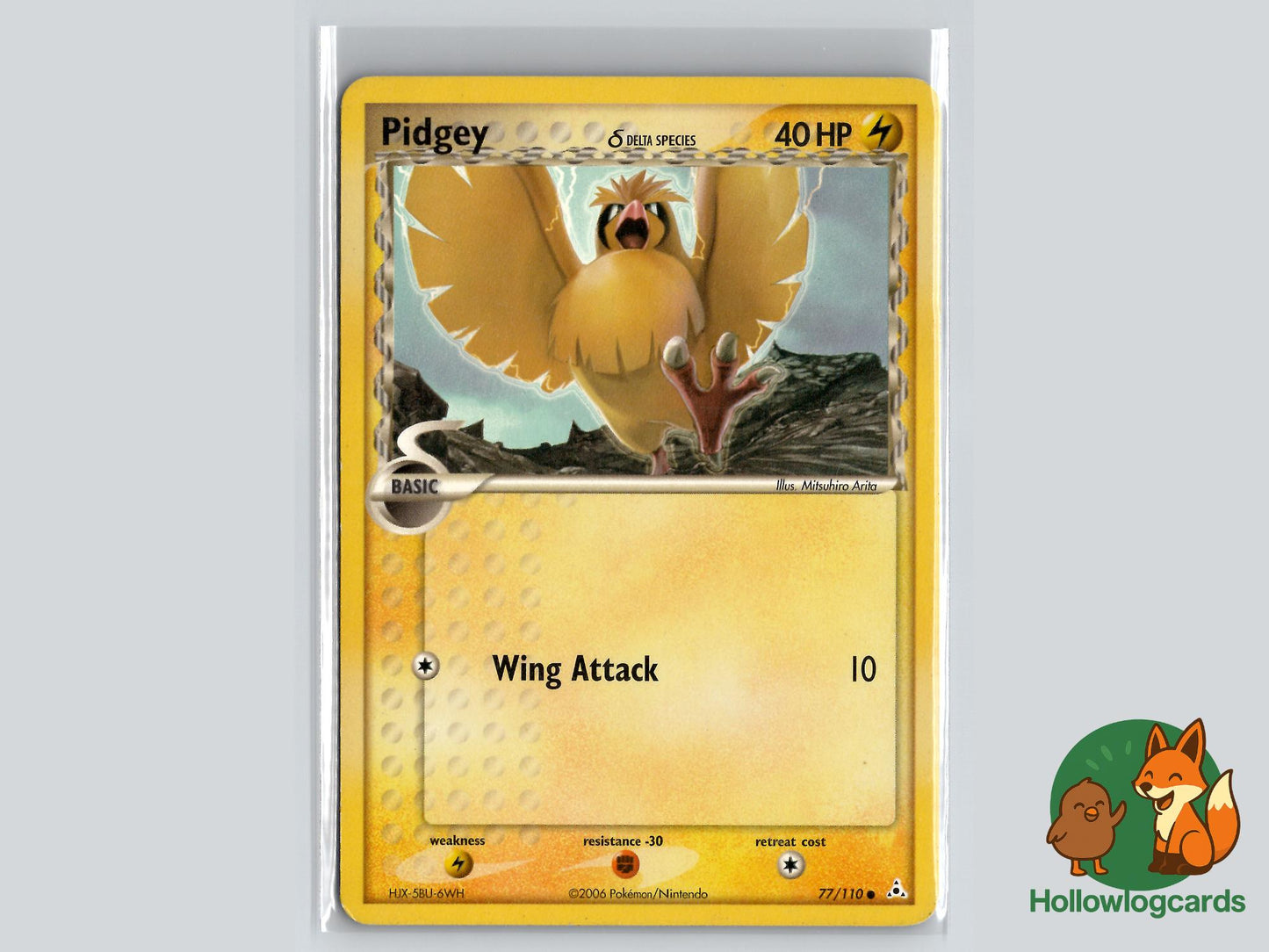 Pidgey (77/110) - Holon Phantoms Pokémon Card
