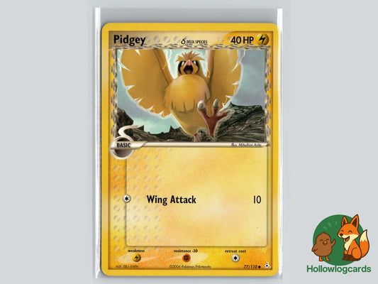 Pidgey (77/110) - Holon Phantoms Pokémon Card