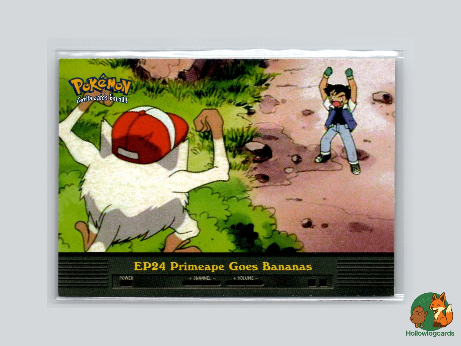 EP24 Primeape Goes Bananas - Topps Trading Cards Series 2 Pokémon Card