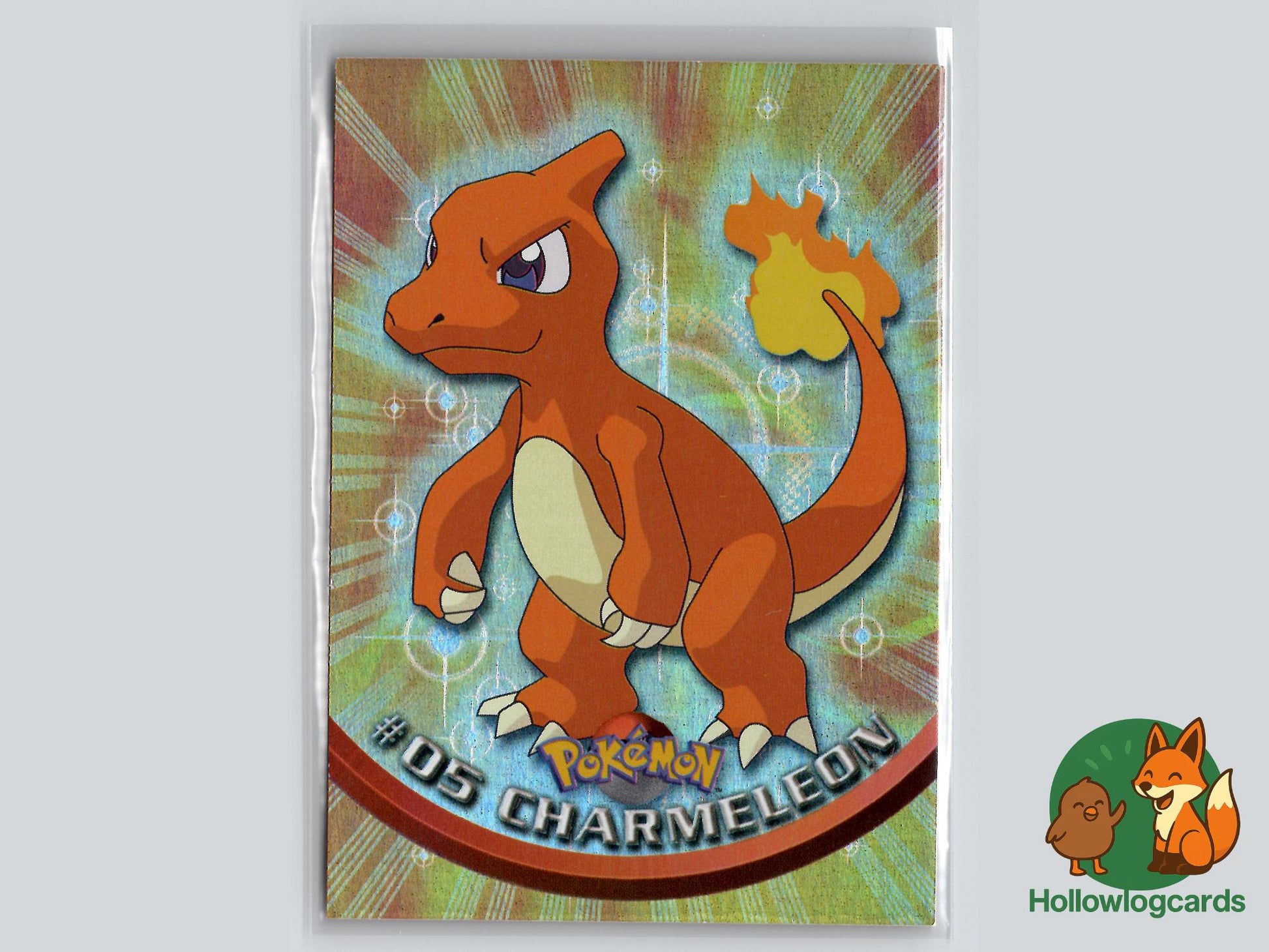 Charmeleon - Topps Trading Cards Series 1 Pokémon Card