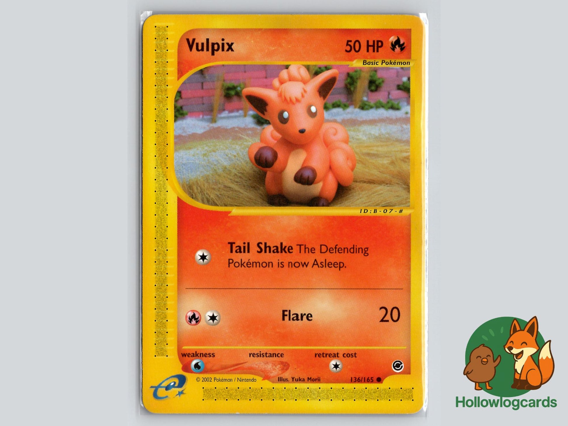Vulpix (136/165) - Expedition Base Set Pokémon Card
