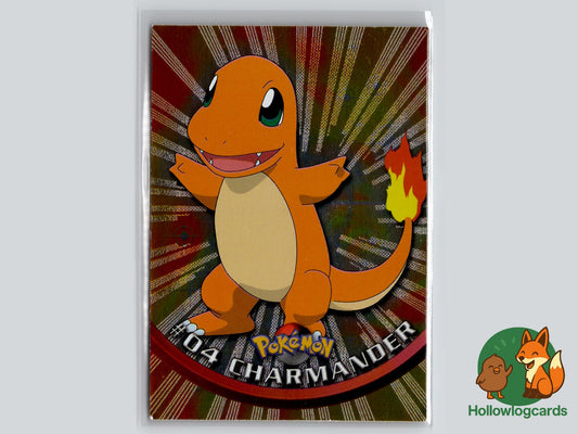 Charmander - Topps Trading Cards Series 1 Pokémon Card