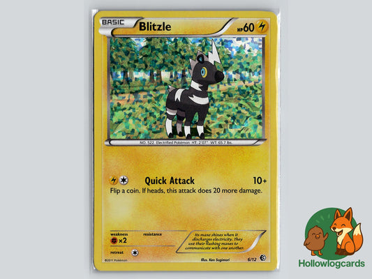 Blitzle (6/12) - McDonald's Collection 2011 Pokémon Card