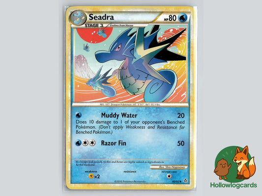 Seadra (40/95) - Unleashed Pokémon Card