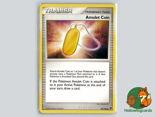 Amulet Coin (97/106) - Great Encounters Pokémon Card