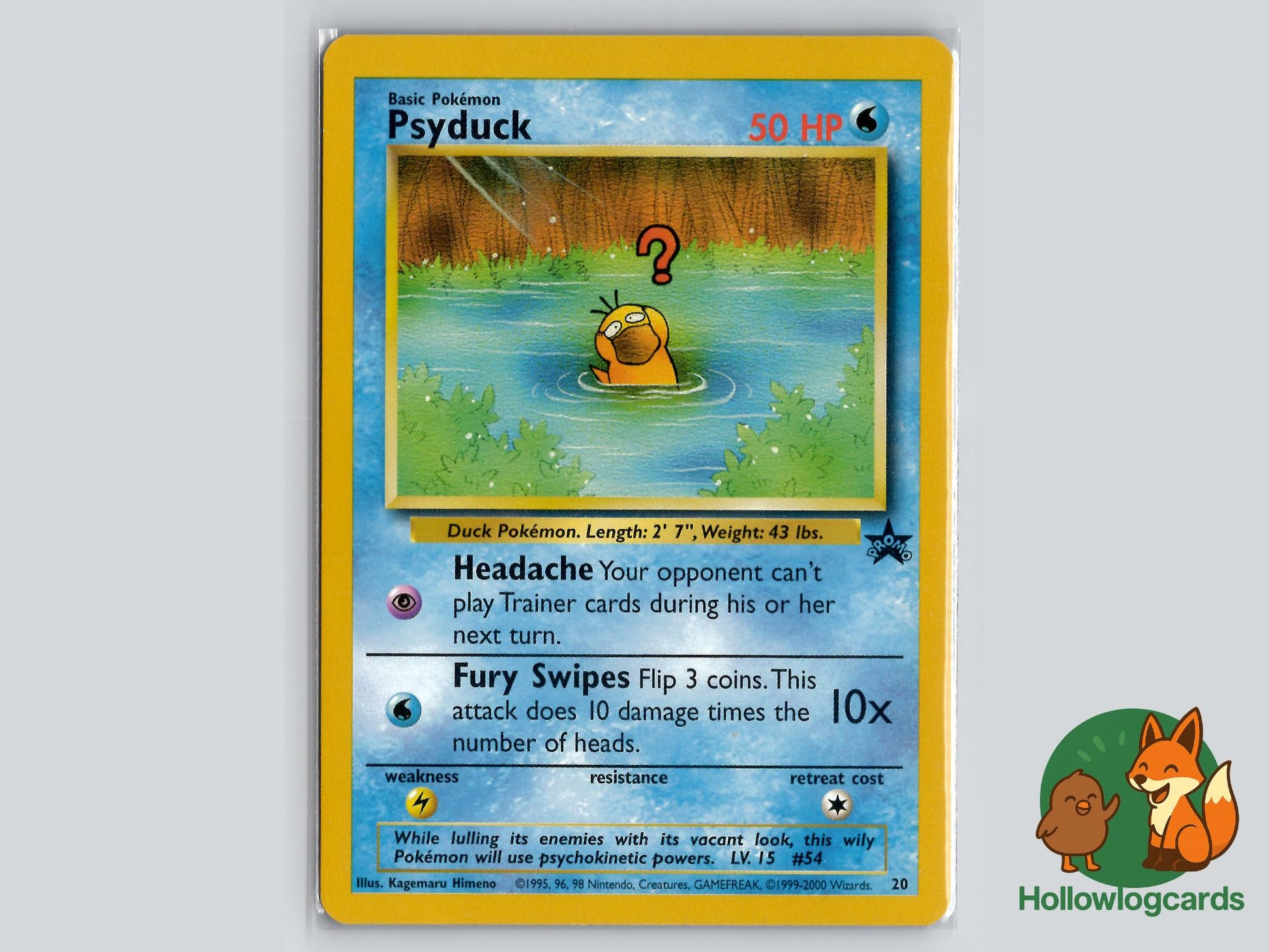 Psyduck (20) - Wizards Black Star Promos Pokémon Card