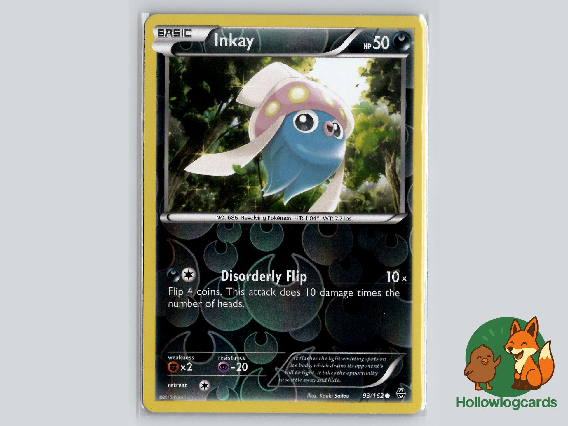 Inkay (93/162) - BREAKthrough Pokémon Card