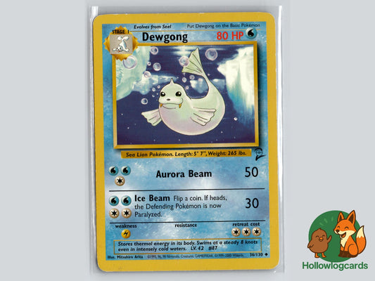 Dewgong (36/130) - Base Set 2