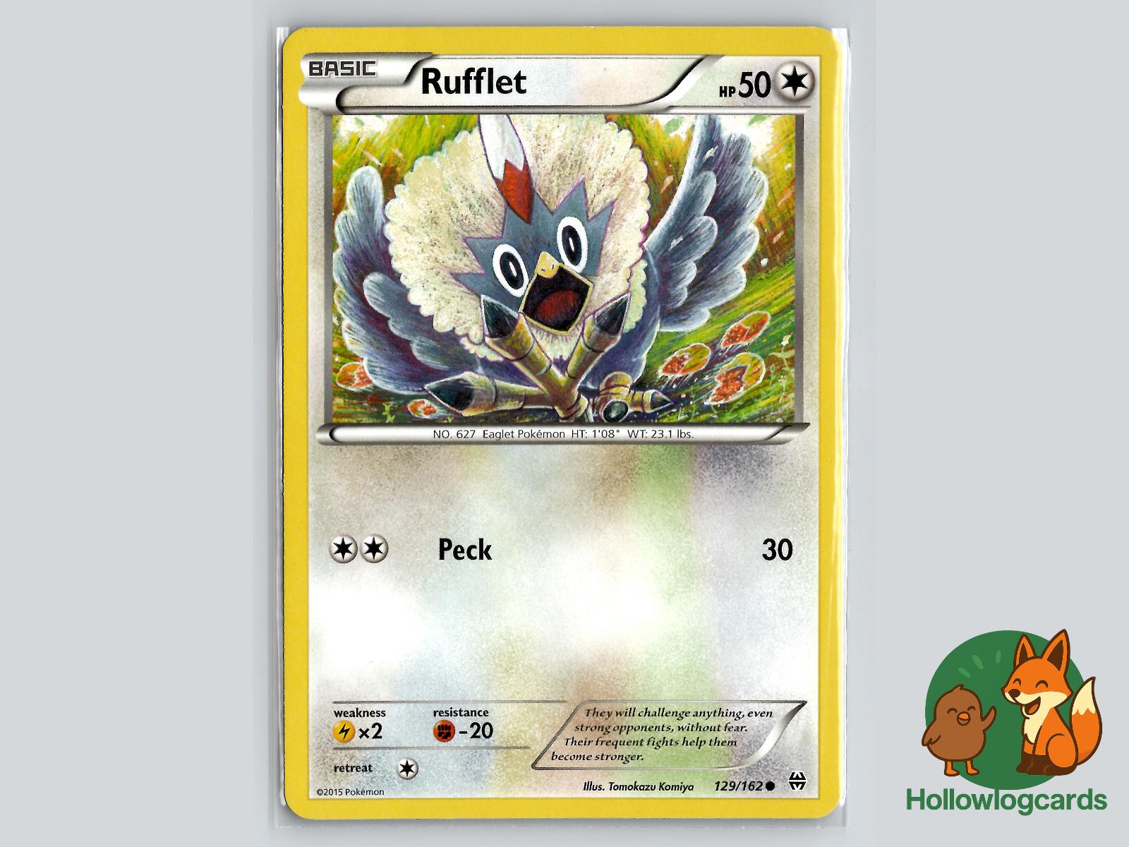 Rufflet (129/162) - BREAKthrough Pokémon Card