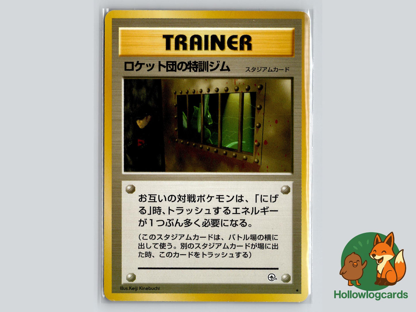 The Rocket's Training Gym - Gym Heroes Pokémon Card