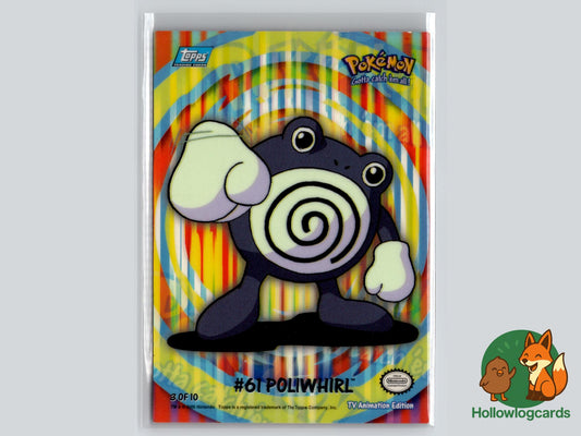 Poliwhirl - Topps Trading Cards Series 2 Pokémon Card