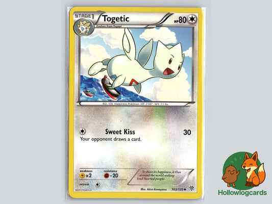 Togetic (103/135) - Plasma Storm Pokémon Card