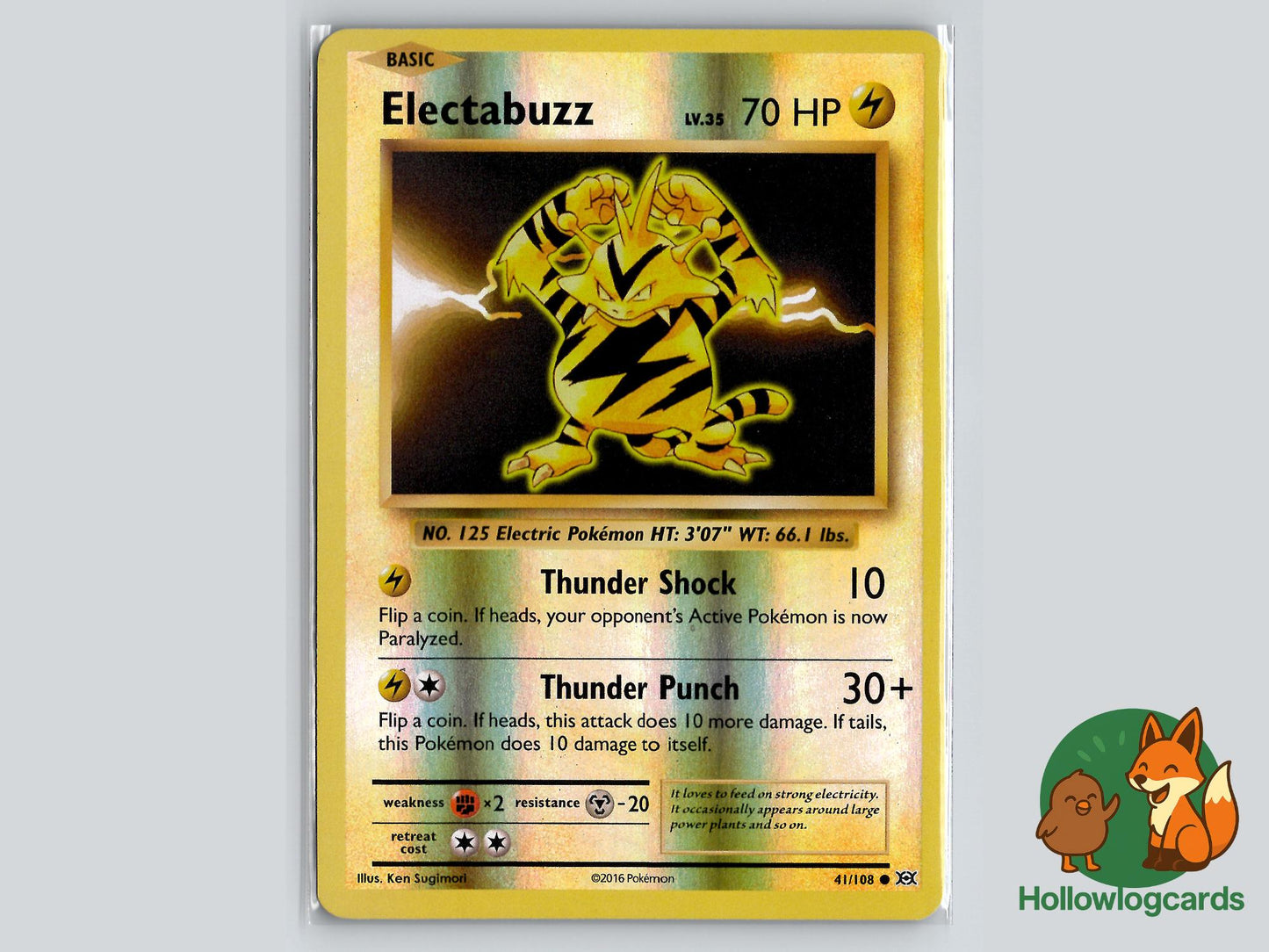 Electabuzz (41/108) - Evolutions Pokémon Card