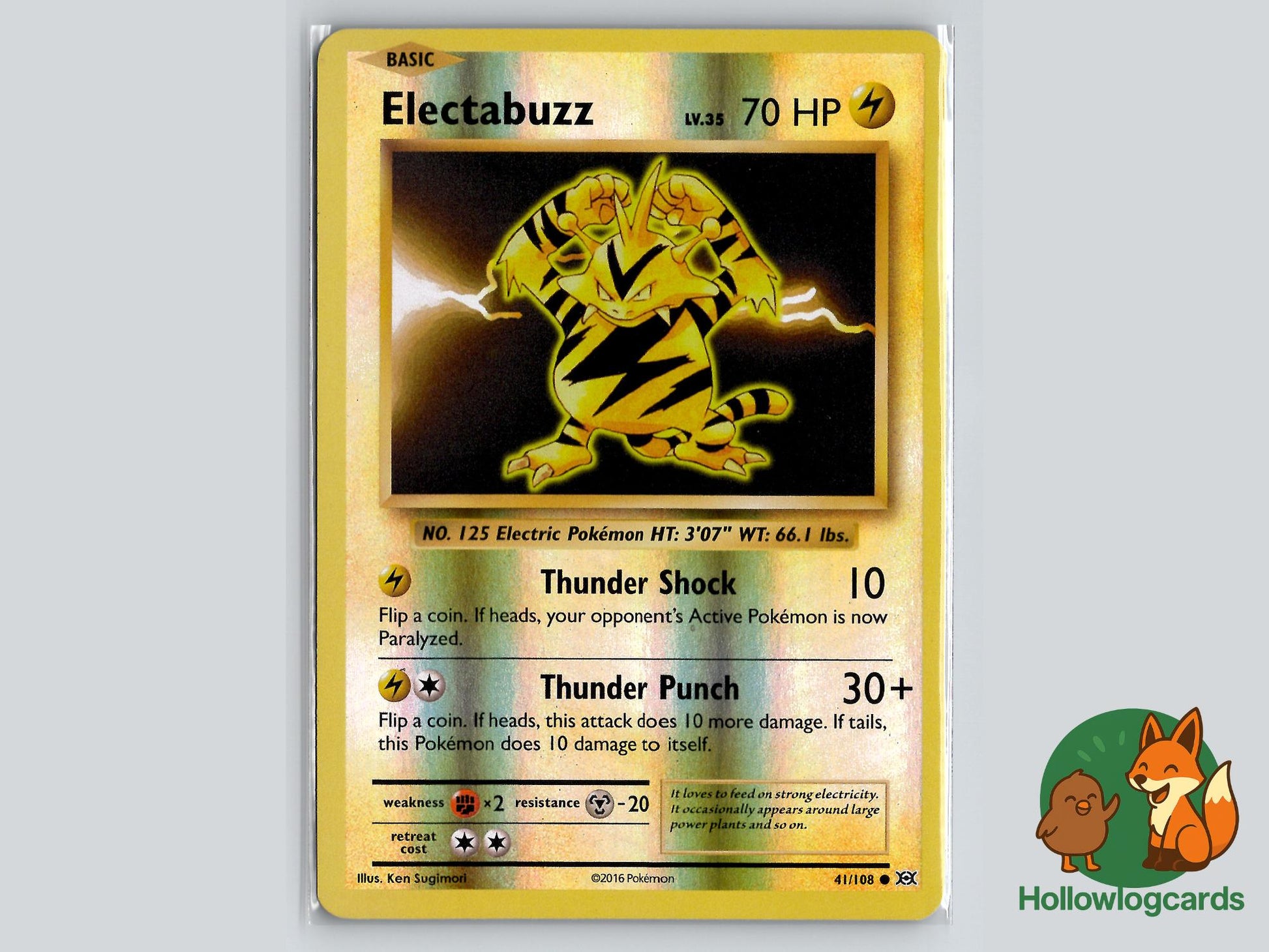 Electabuzz (41/108) - Evolutions Pokémon Card