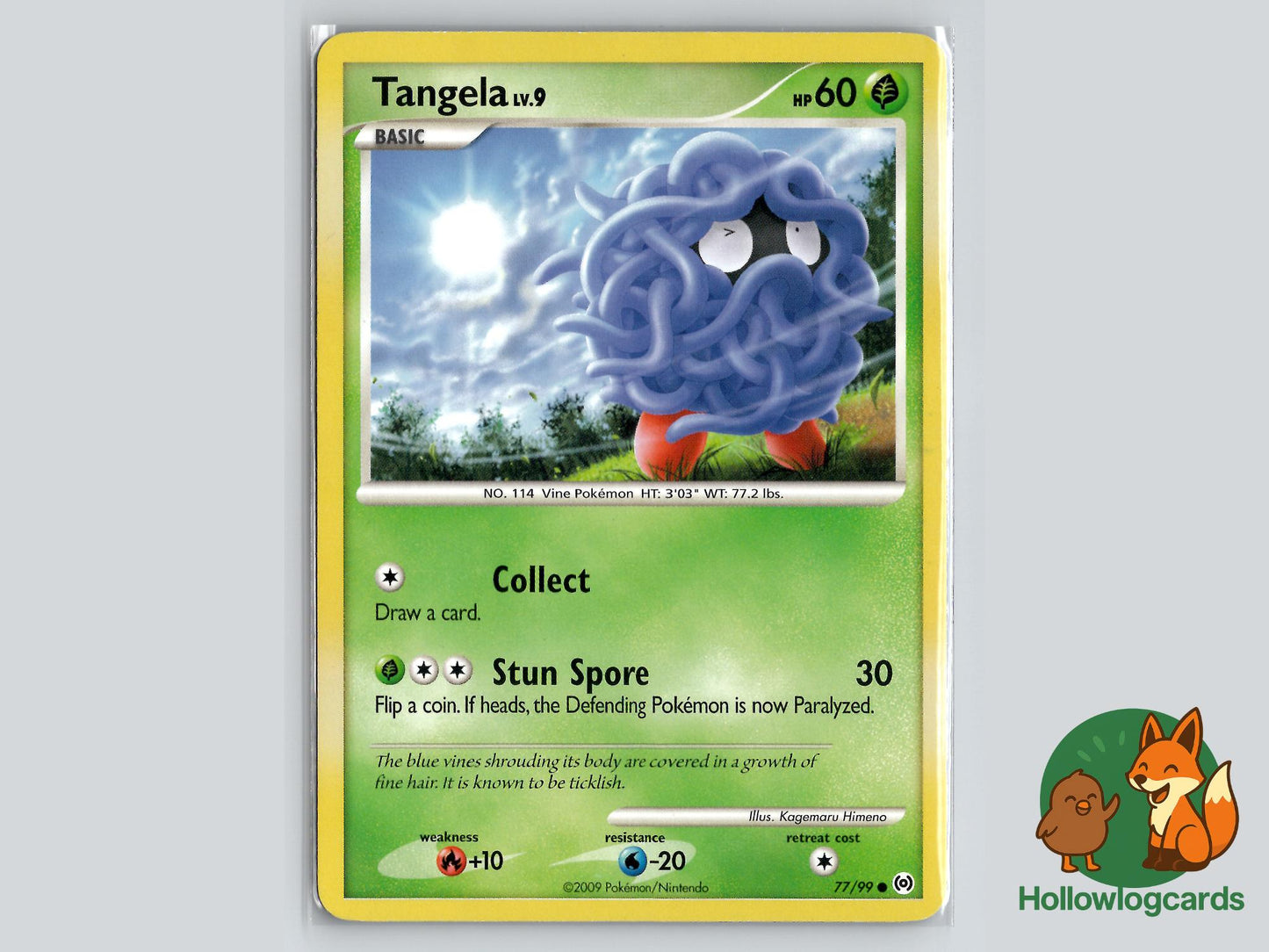 Tangela (77/99) - Arceus Pokémon Card