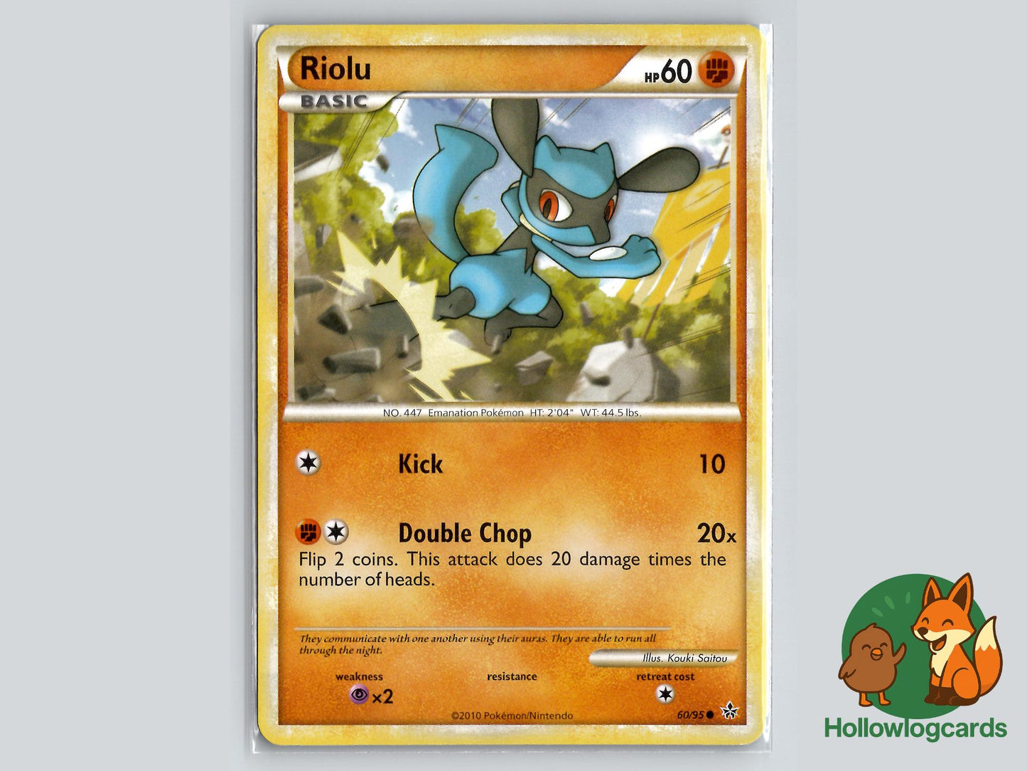 Riolu (60/95) - Unleashed Pokémon Card