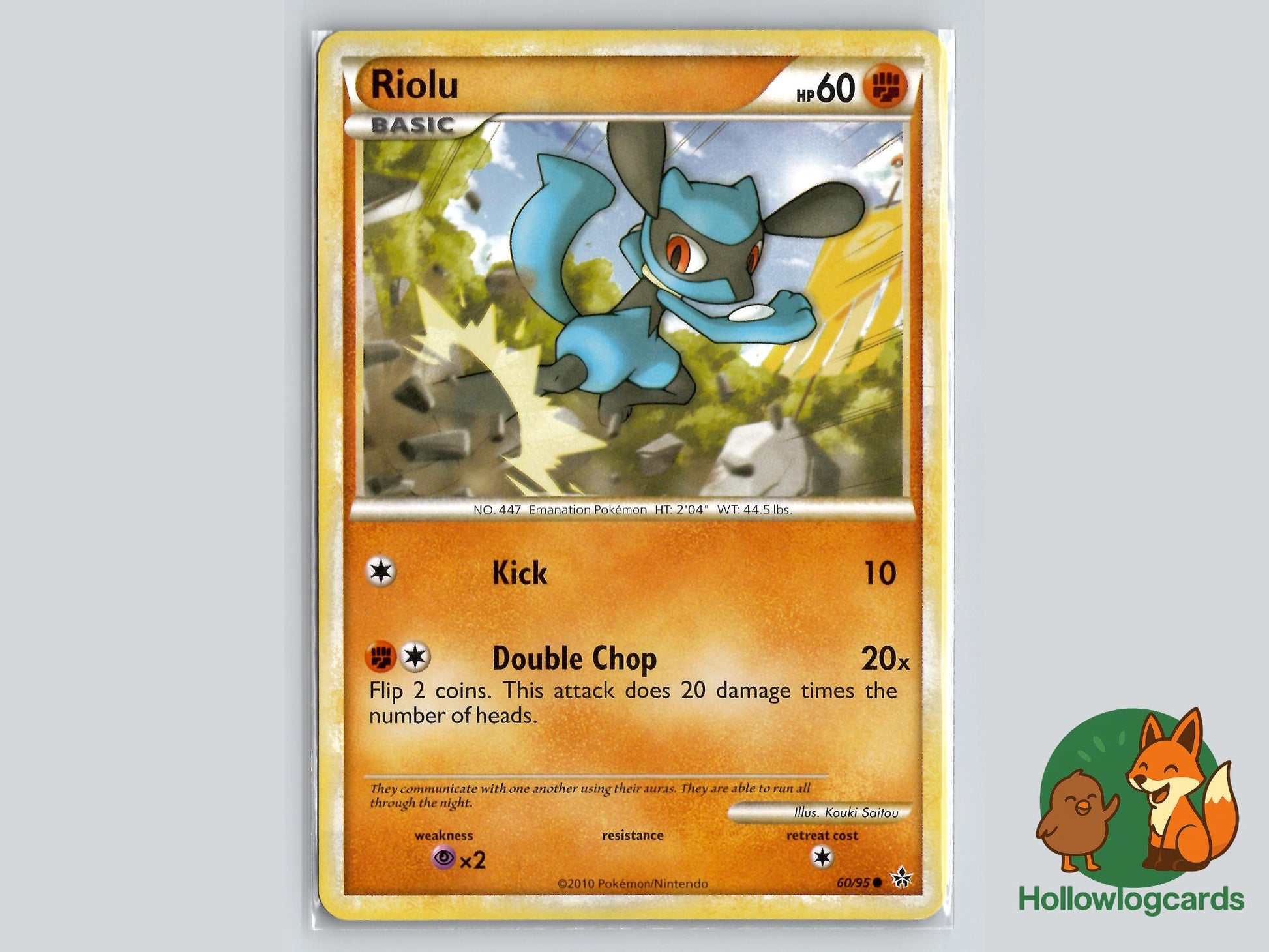 Riolu (60/95) - Unleashed Pokémon Card