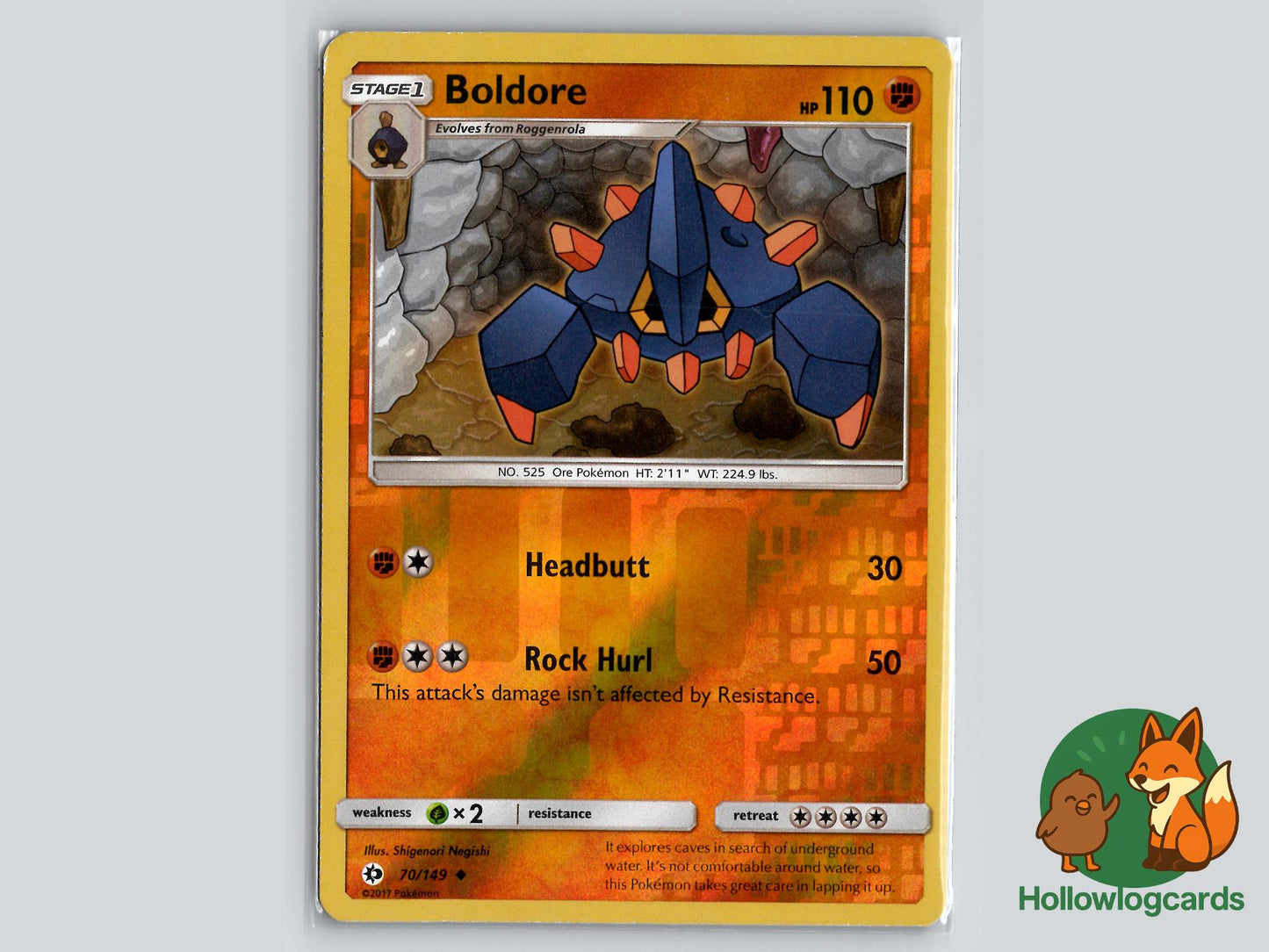 Boldore (70/149) - Base Pokémon Card