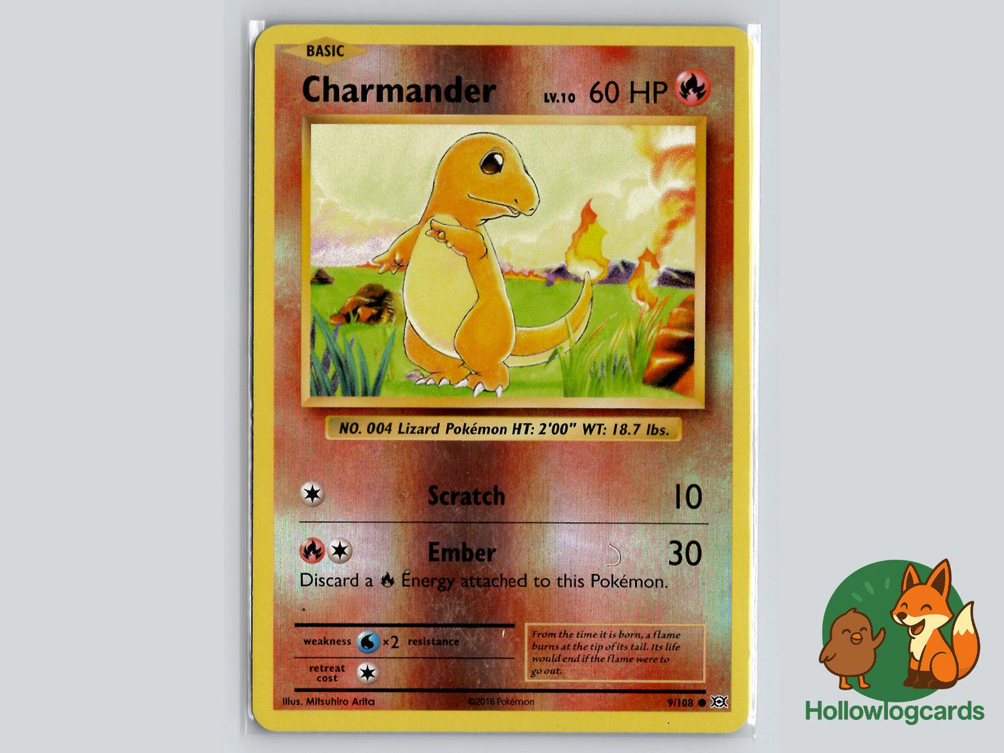 Charmander (9/108) - Evolutions Pokémon Card