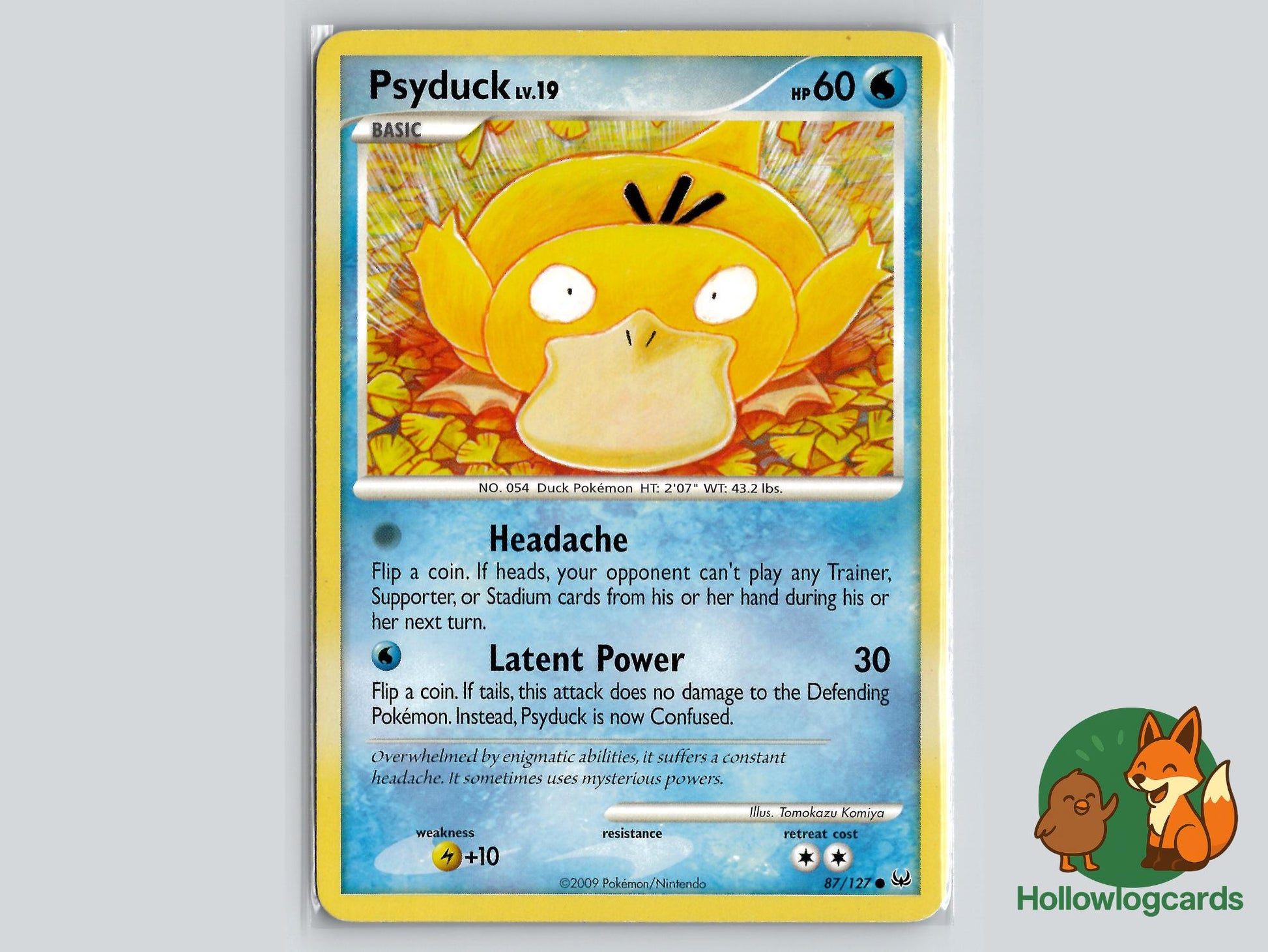 Psyduck (87/127) - Platinum Pokémon Card