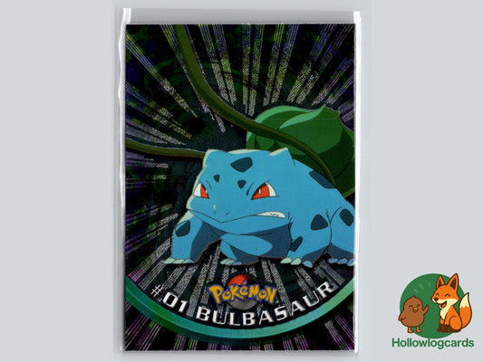 Bulbasaur - Topps Trading Cards Series 1 Pokémon Card