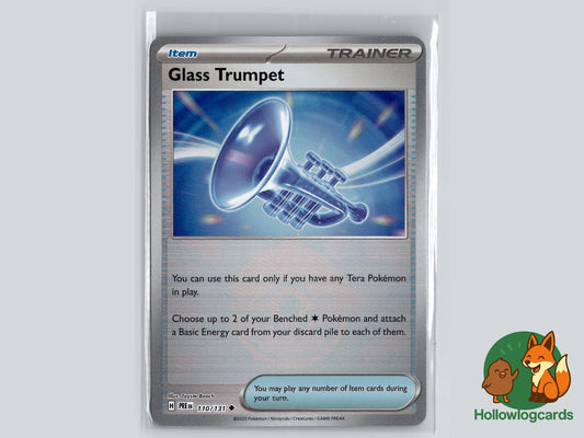 Glass Trumpet (110/131) - Prismatic Evolutions Pokémon Card