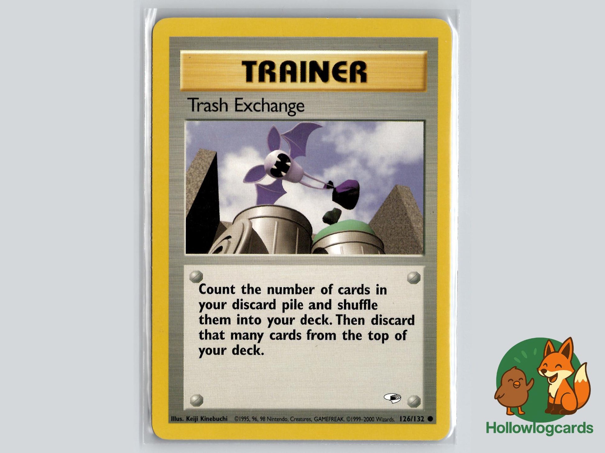 Trash Exchange (126/132) - Gym Heroes Pokémon Card
