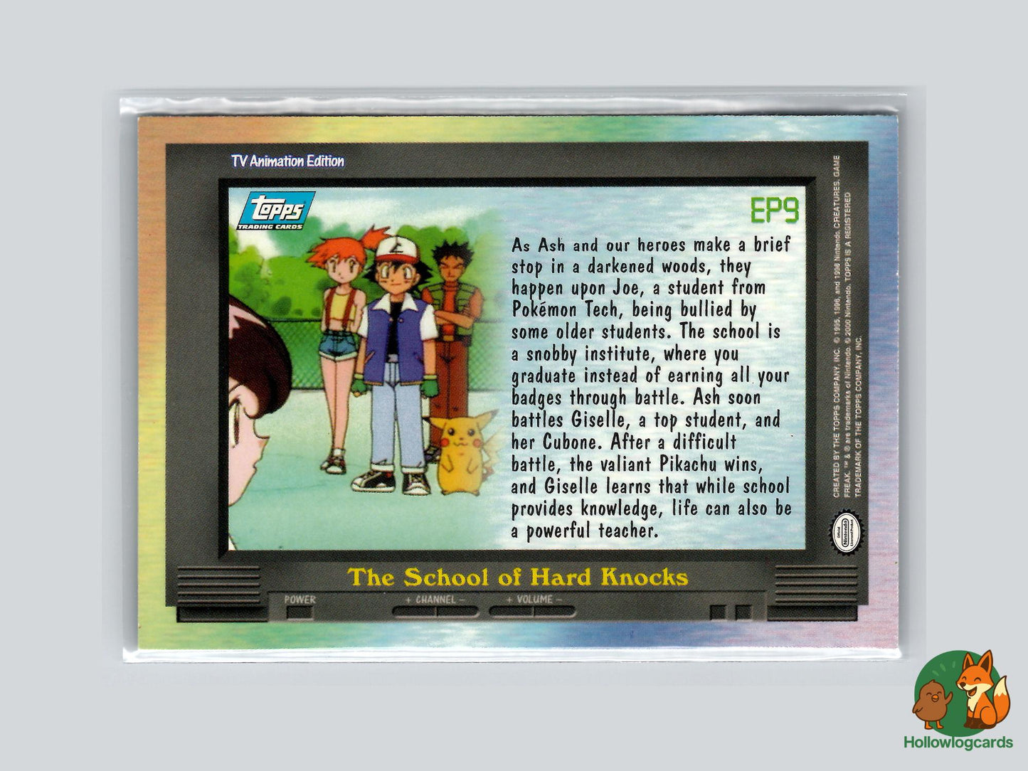 EP9 The School of Hard Knocks (#131) - Topps Trading Cards Series 2