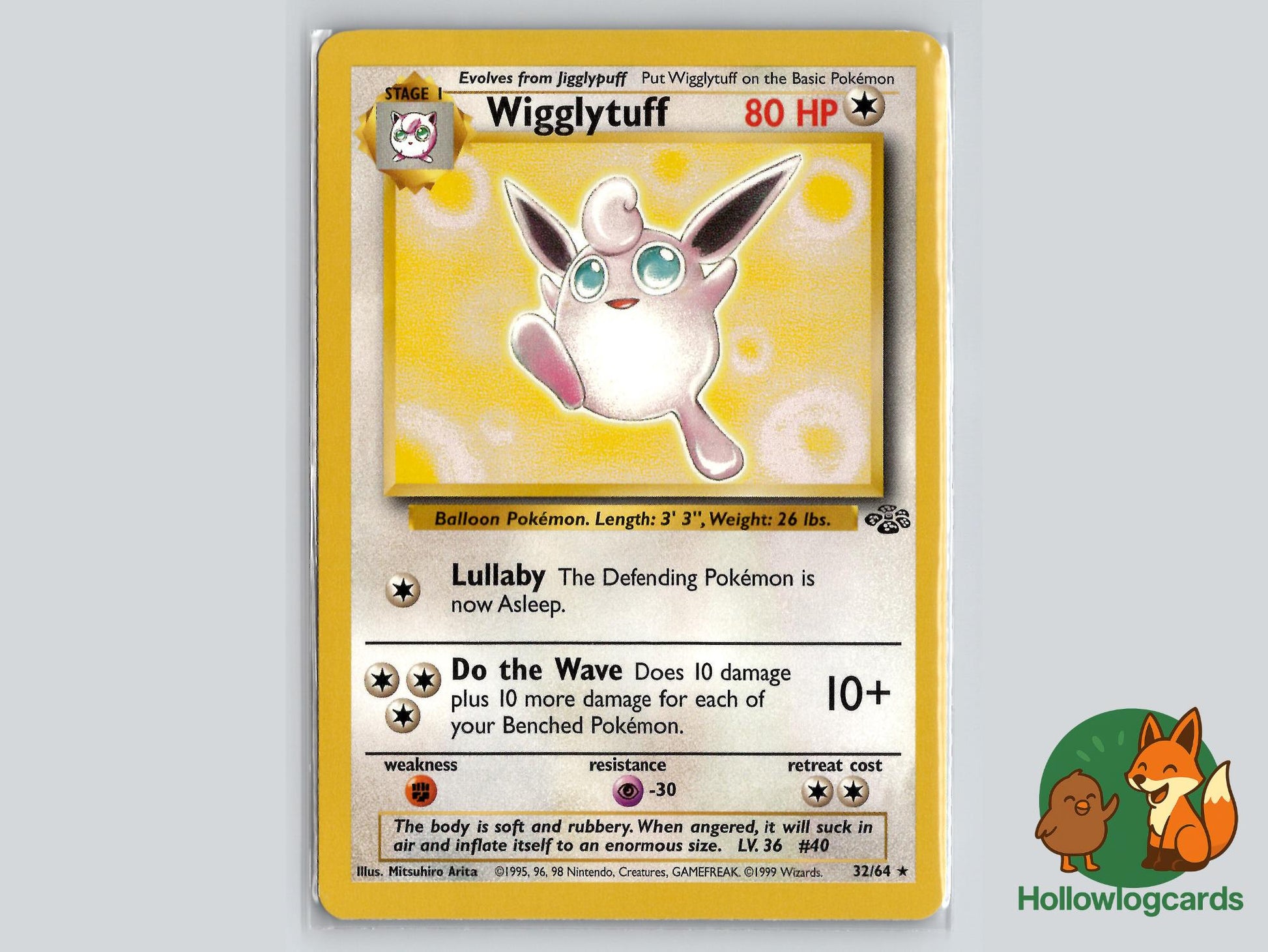 Wigglytuff (32/64) - Jungle Pokémon Card