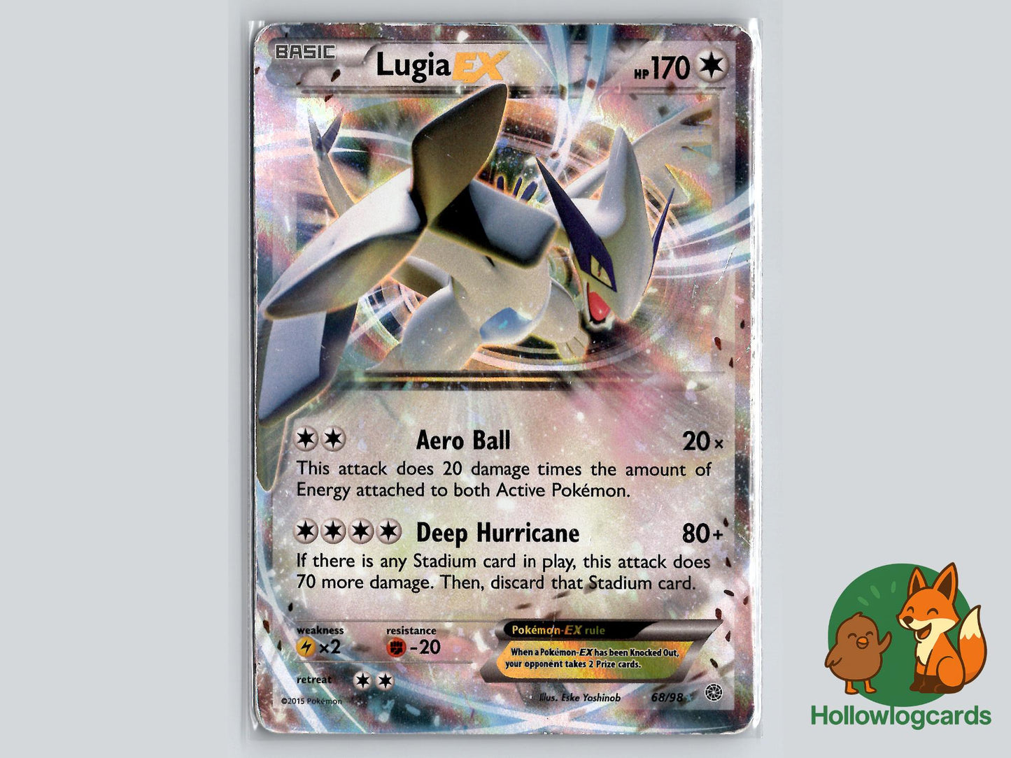 Lugia EX (68/98) - Ancient Origins Pokémon Card