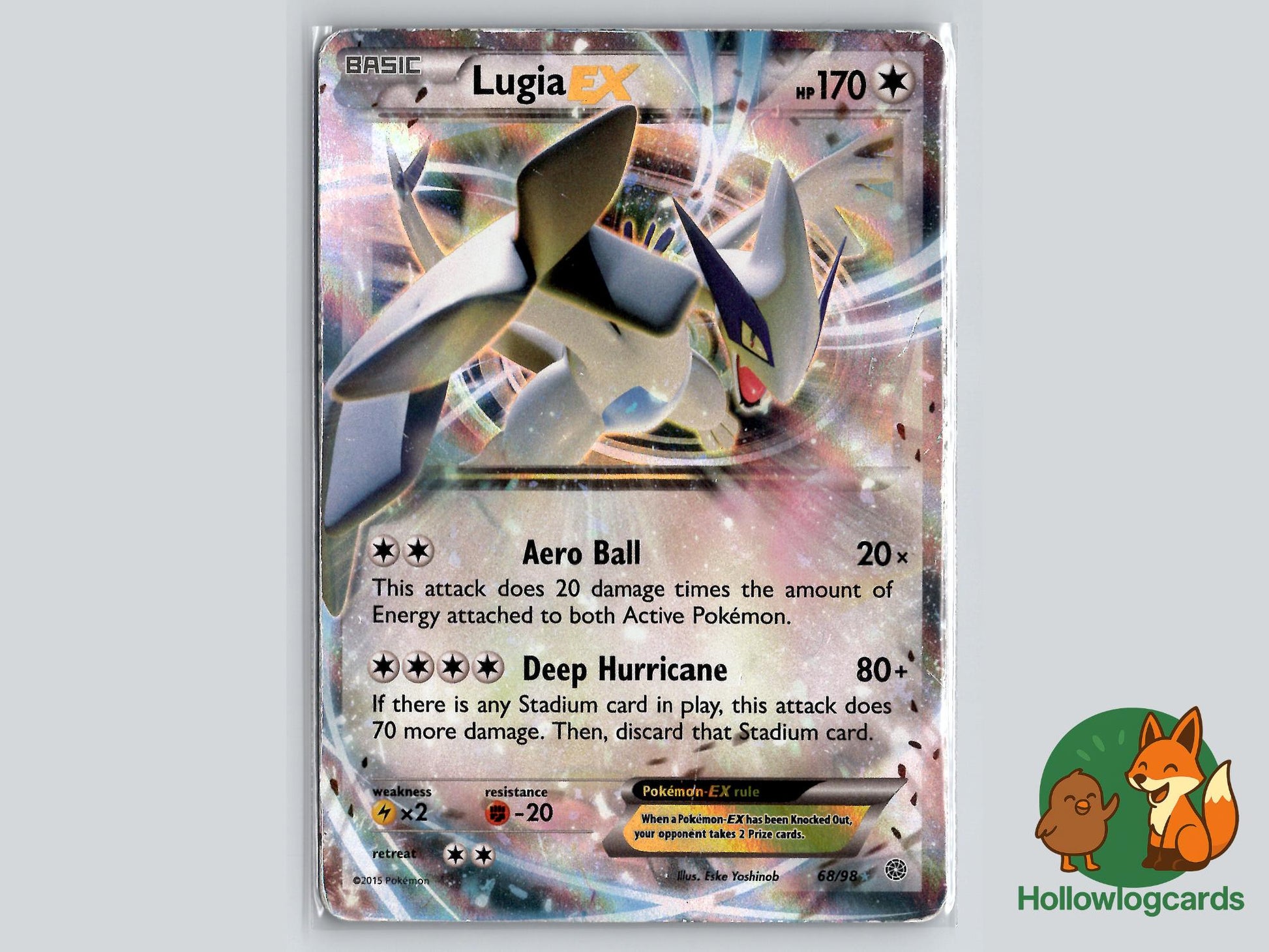 Lugia EX (68/98) - Ancient Origins Pokémon Card