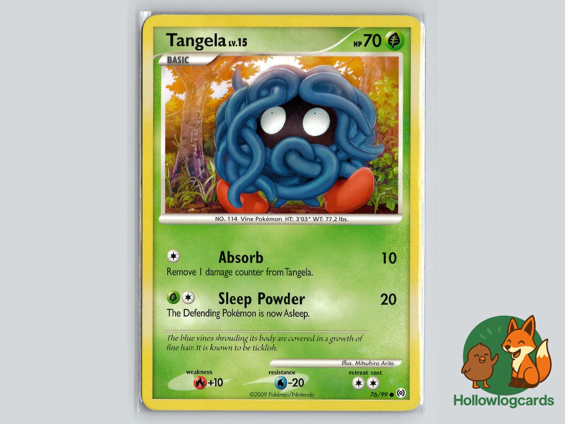 Tangela (76/99) - Arceus Pokémon Card