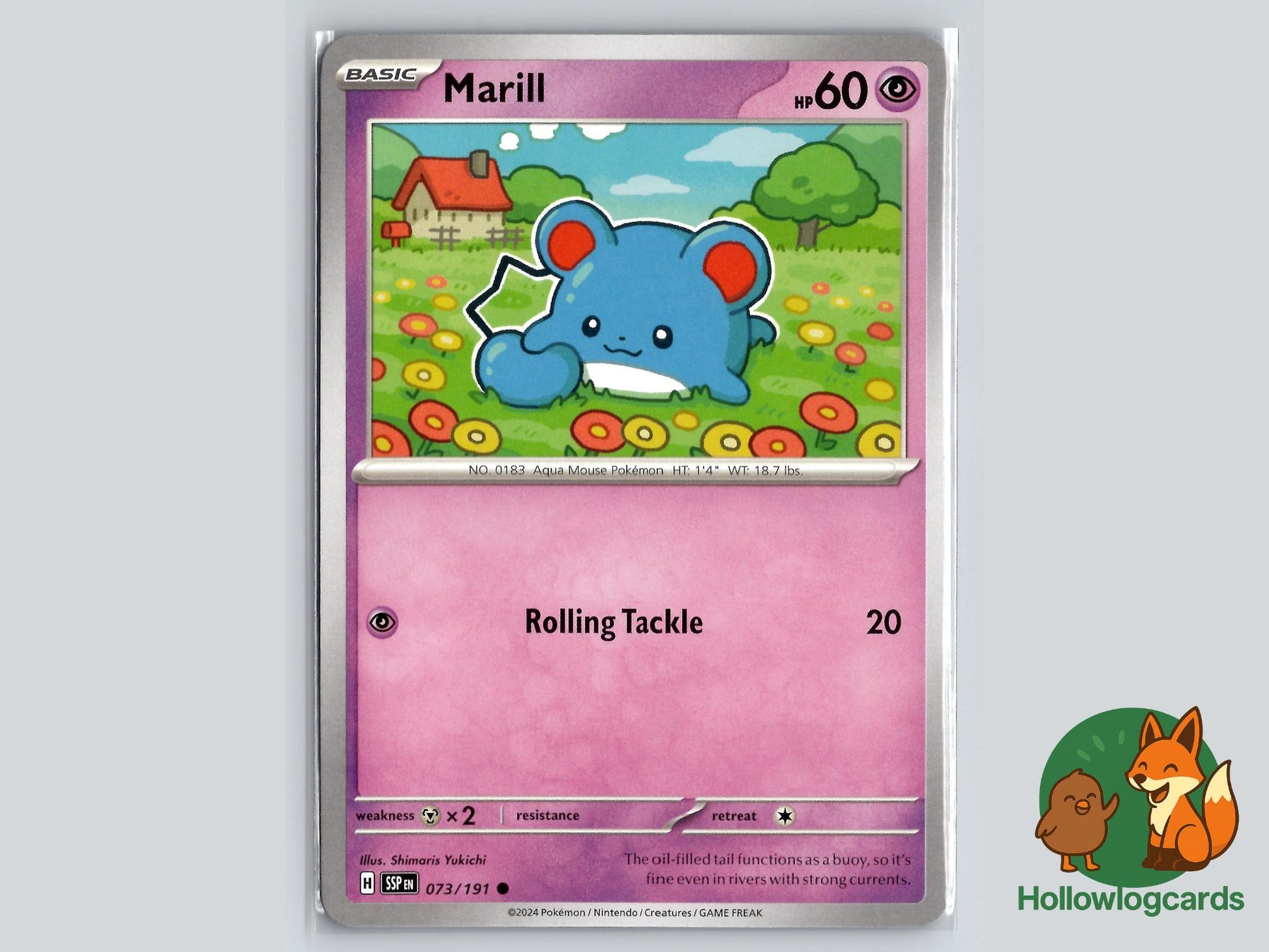 Marill (073/191) - Surging Sparks Pokémon Card