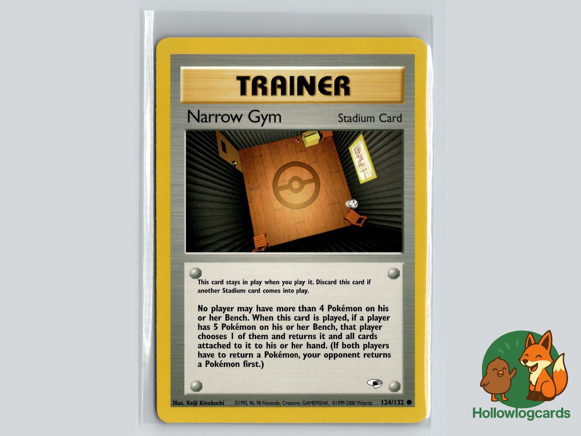 Narrow Gym (124/132) - Gym Heroes Pokémon Card