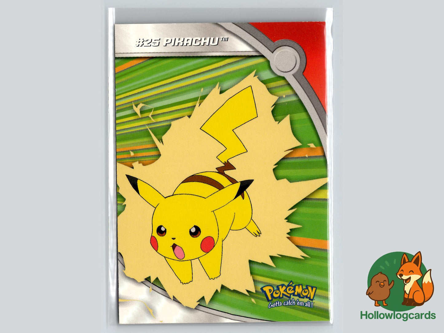 Pikachu (HV6) - Topps Trading Cards Series 3 Pokémon Card