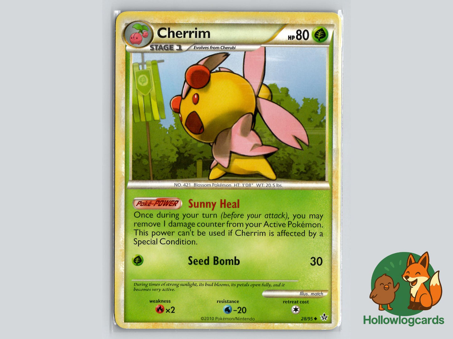 Cherrim (28/95) - Unleashed Pokémon Card