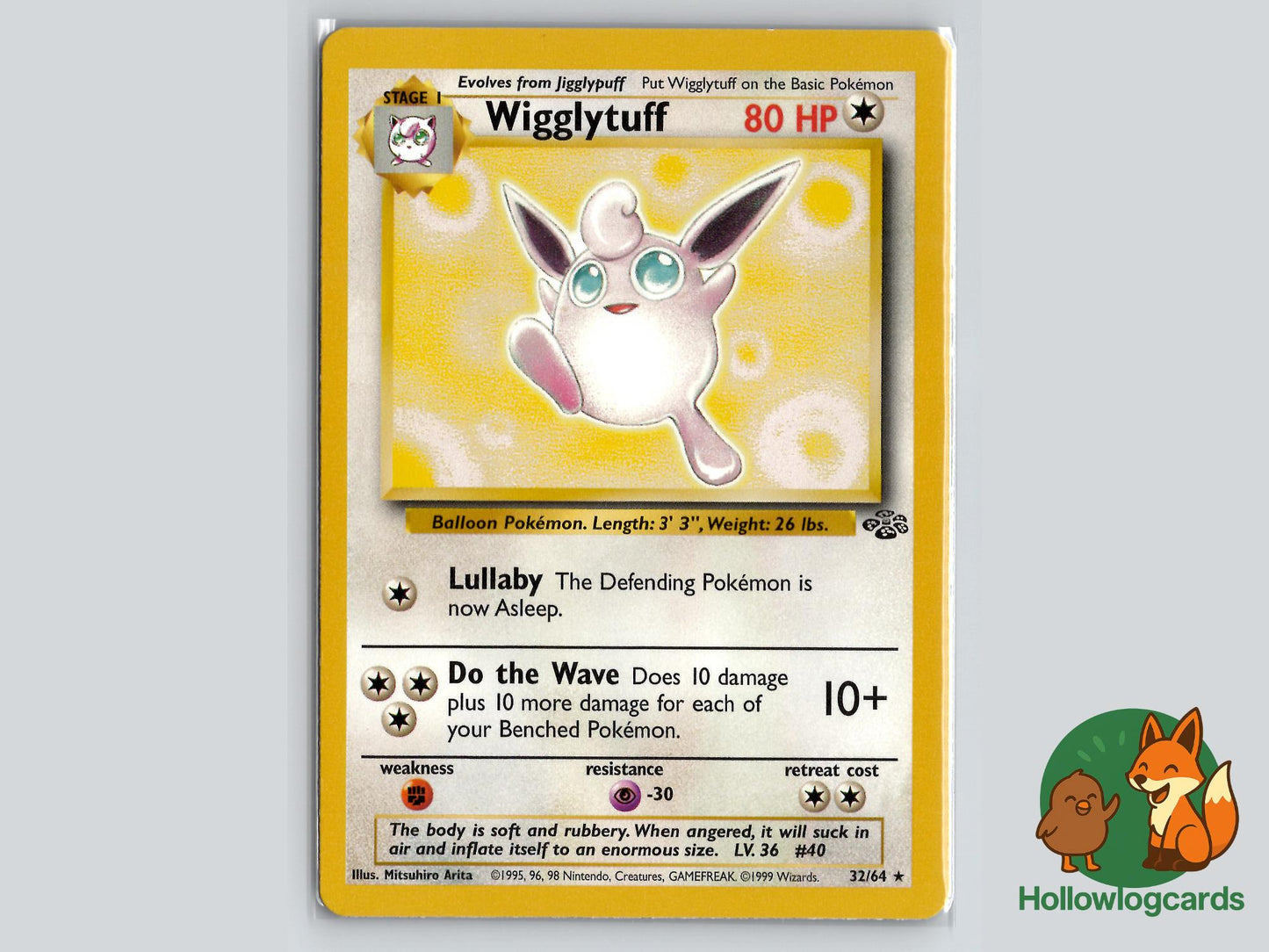 Wigglytuff (32/64) - Jungle Pokémon Card