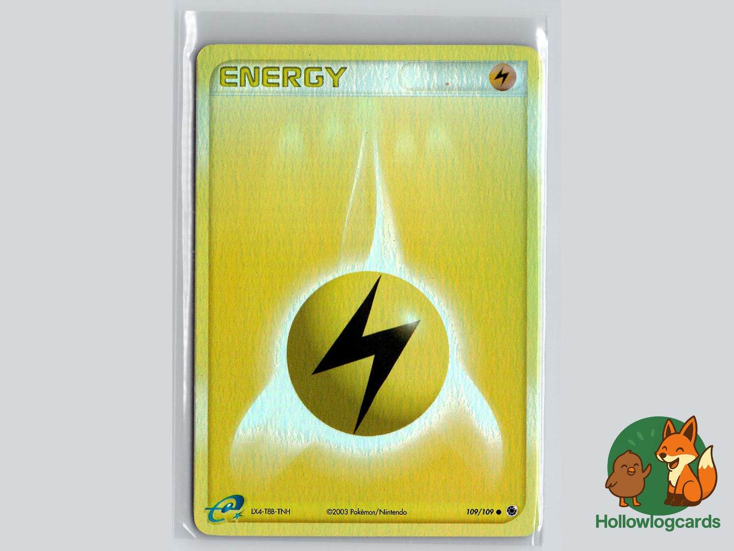 Lightning Energy (109/109) - Ruby & Sapphire Pokémon Card
