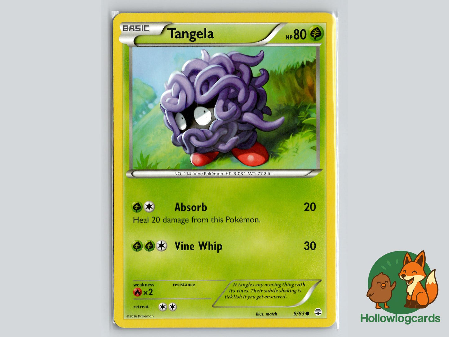 Tangela (8/83) - Generations Pokémon Card