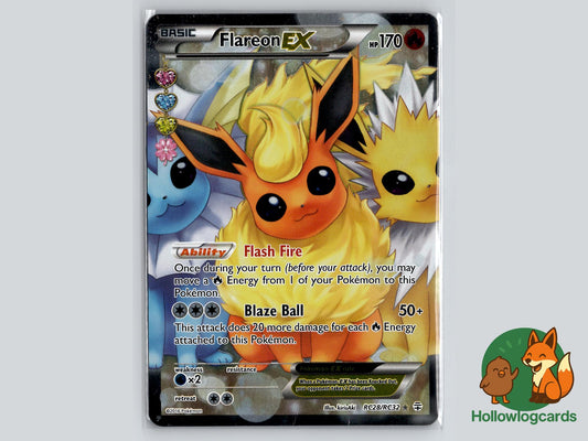 Flareon EX (RC28/RC32) - Generations Pokémon Card