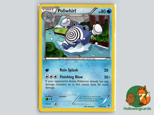 Poliwhirl (16/111) - Furious Fists Pokémon Card