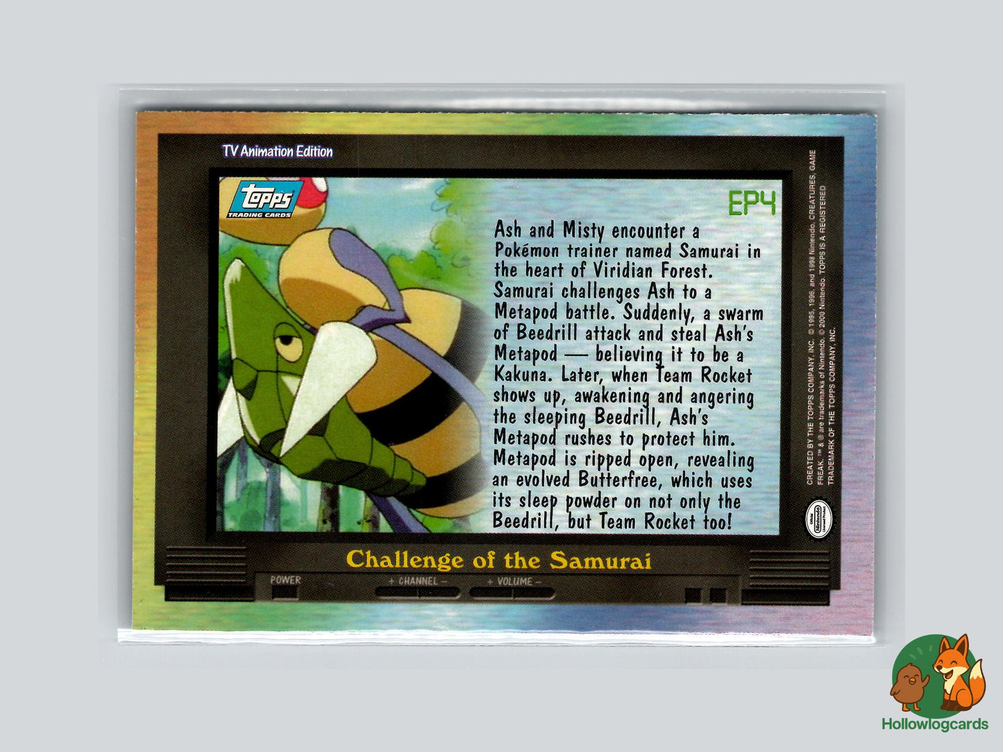 EP4 Challenge of the Samurai (#126) - Topps Trading Cards Series 2