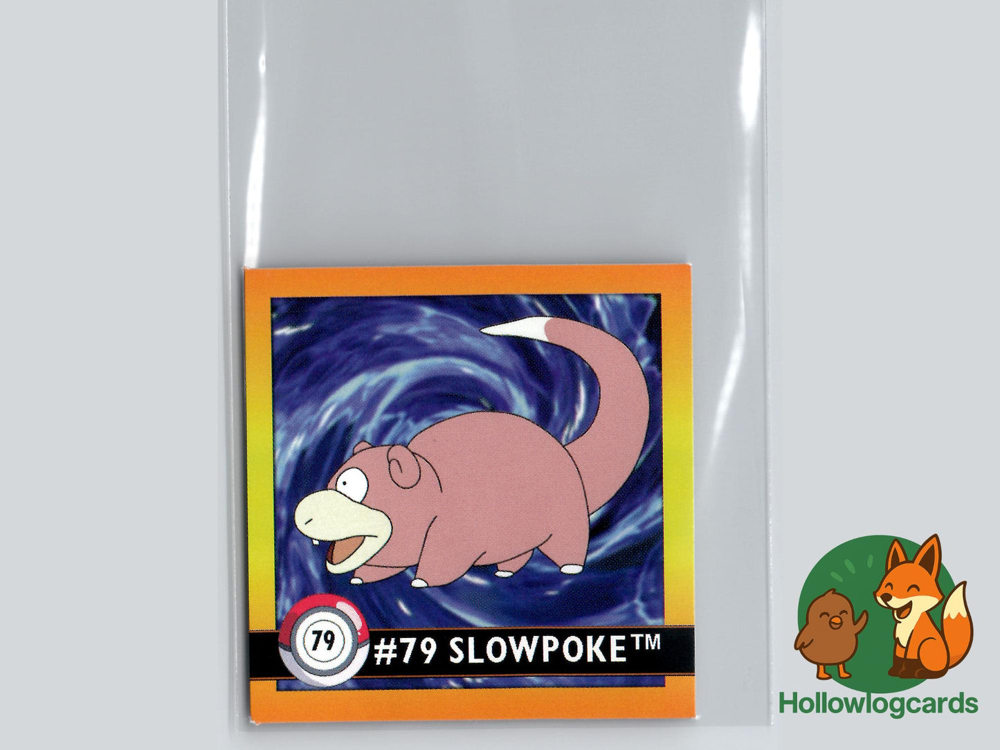 Slowpoke - Topps Chrome Trading Cards Series 2 Pokémon Card