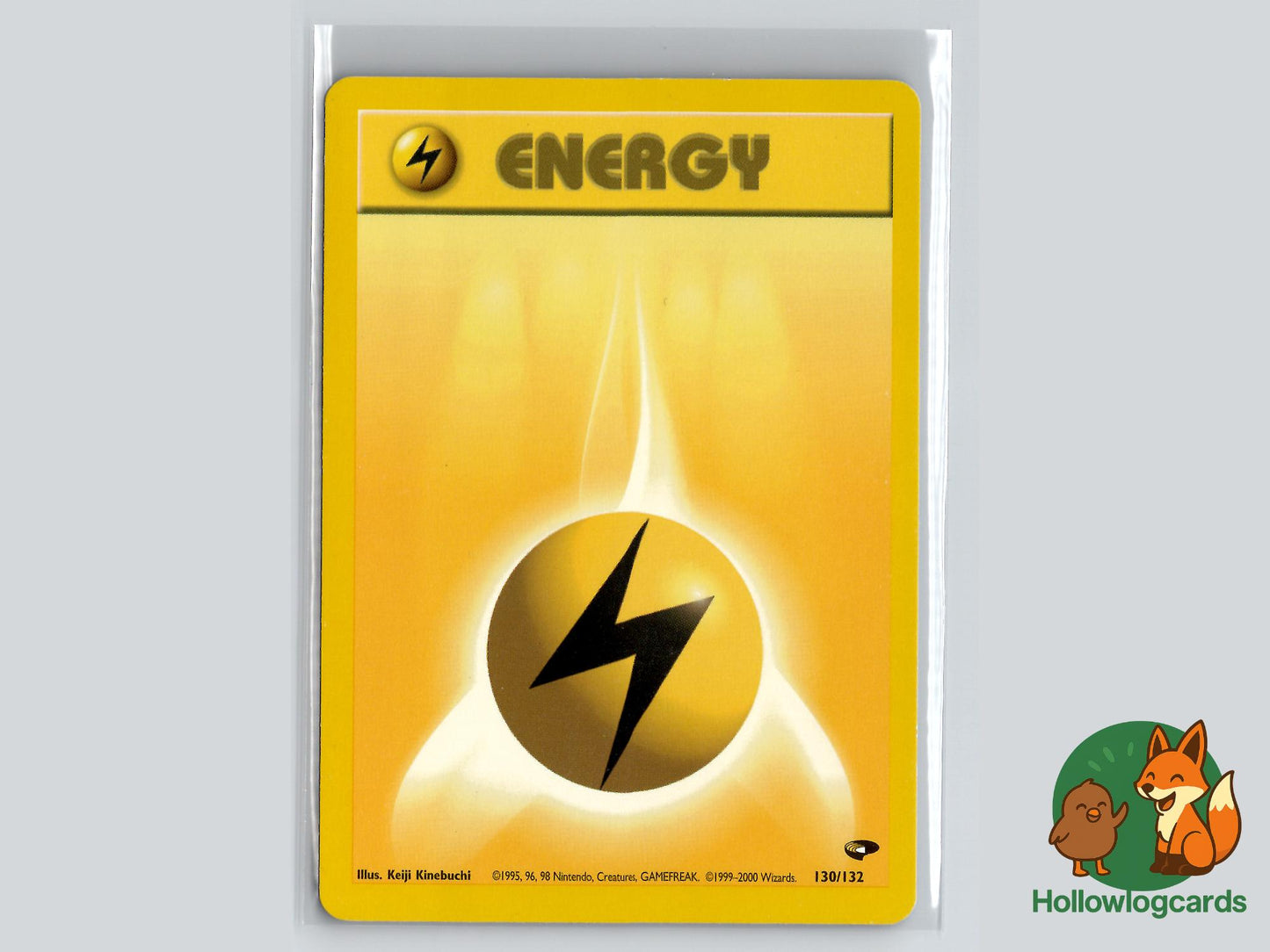 Lightning Energy (130/132) - Gym Challenge Pokémon Card