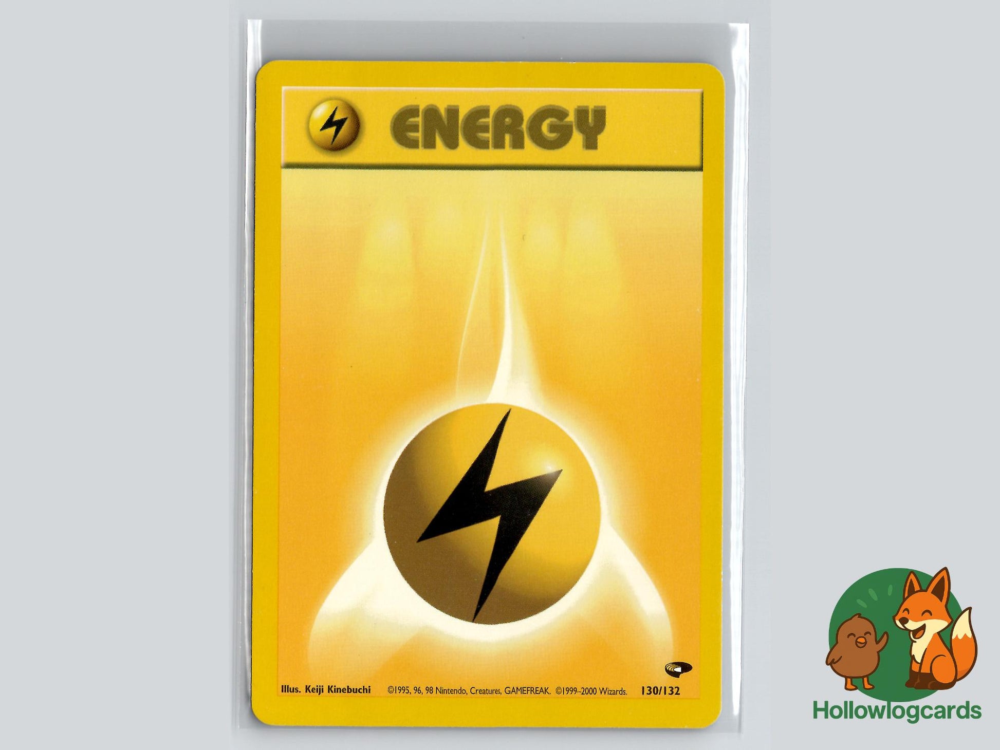 Lightning Energy (130/132) - Gym Challenge Pokémon Card