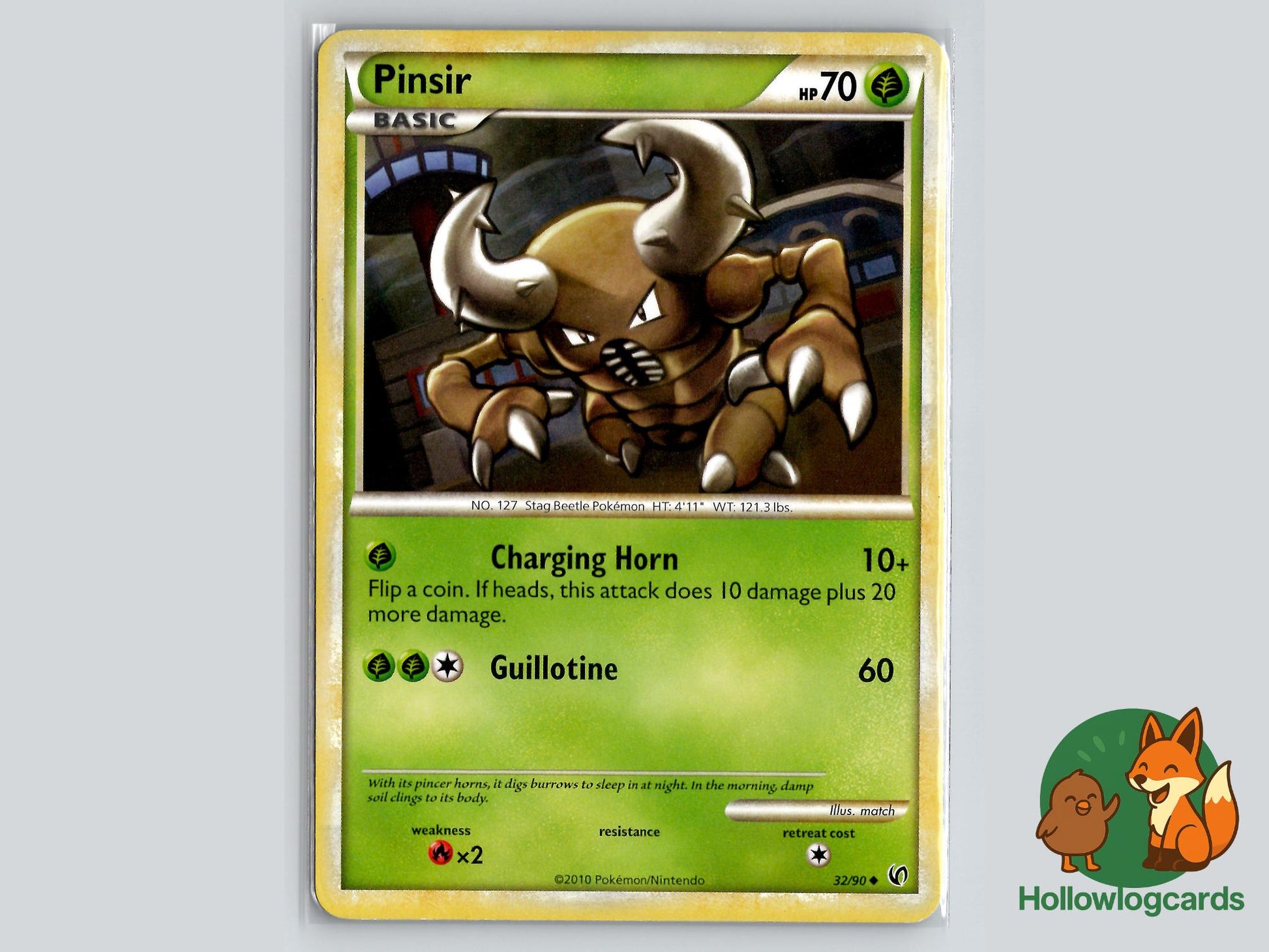 Pinsir (32/90) - Undaunted Pokémon Card