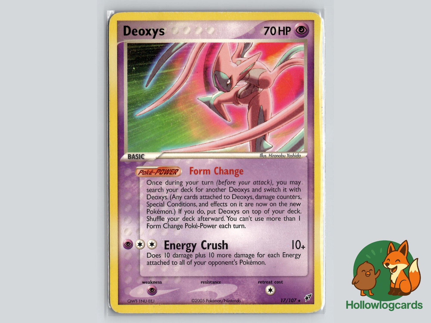 Deoxys (17/107) - Deoxys Pokémon Card