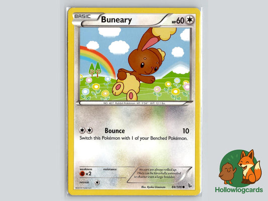 Buneary (84/106) - Flashfire Pokémon Card